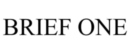 BRIEF ONE