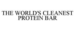 THE WORLD'S CLEANEST PROTEIN BAR