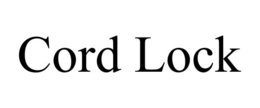 CORD LOCK