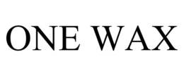 ONE WAX