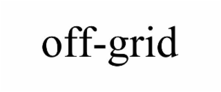 OFF-GRID
