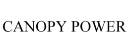 CANOPY POWER