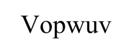 VOPWUV
