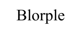 BLORPLE
