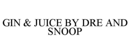 GIN & JUICE BY DRE AND SNOOP