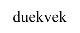 DUEKVEK