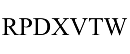 RPDXVTW