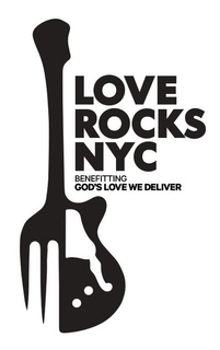 LOVE ROCKS NYC BENEFITTING GOD'S LOVE WE DELIVER