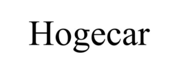 HOGECAR