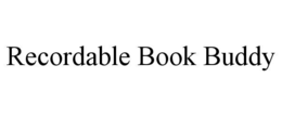 RECORDABLE BOOK BUDDY