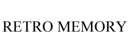 RETRO MEMORY