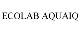 ECOLAB AQUAIQ