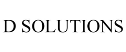 D SOLUTIONS