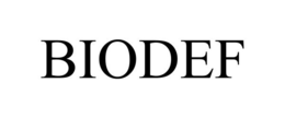 BIODEF