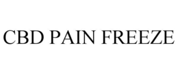 CBD PAIN FREEZE