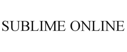 SUBLIME ONLINE