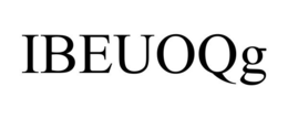 IBEUOQG