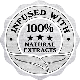 INFUSED WITH 100% NATURAL EXTRACTS