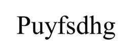 PUYFSDHG