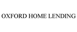 OXFORD HOME LENDING