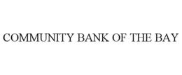 COMMUNITY BANK OF THE BAY