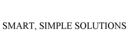 SMART, SIMPLE SOLUTIONS