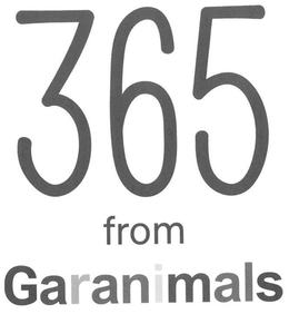 365 FROM GARANIMALS