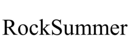 ROCKSUMMER