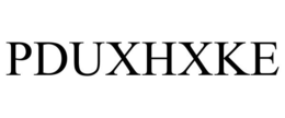 PDUXHXKE