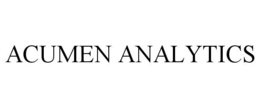 ACUMEN ANALYTICS