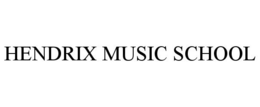 HENDRIX MUSIC SCHOOL