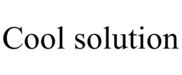 COOL SOLUTION
