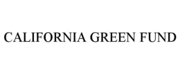 CALIFORNIA GREEN FUND