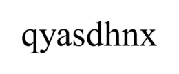 QYASDHNX