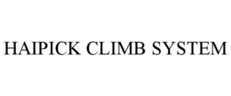 HAIPICK CLIMB SYSTEM