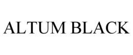 ALTUM BLACK