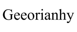 GEEORIANHY