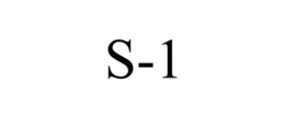 S-1