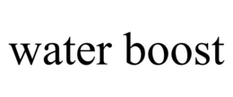 WATER BOOST