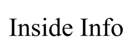 INSIDE INFO