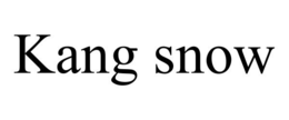 KANG SNOW