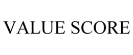 VALUE SCORE