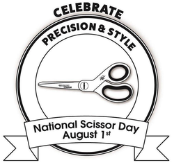 CELEBRATE PRECISION & STYLE NATIONAL SCISSOR DAY AUGUST 1ST WESTCOTT TITANIUM W