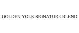 GOLDEN YOLK SIGNATURE BLEND