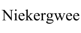 NIEKERGWEE