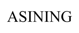 ASINING
