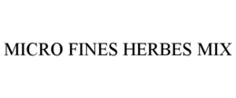 MICRO FINES HERBES MIX