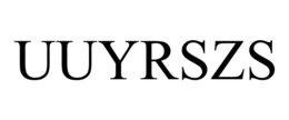 UUYRSZS