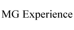 MG EXPERIENCE