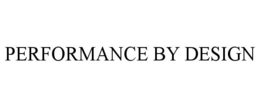PERFORMANCE BY DESIGN